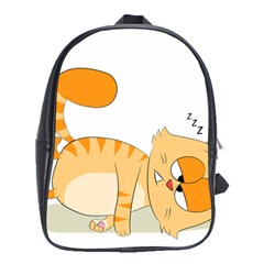 Even Cat Hates Monday School Bags(large)  by Catifornia