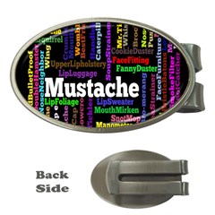 Mustache Money Clips (oval)  by Mariart