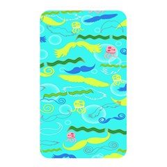 Mustache Jellyfish Blue Water Sea Beack Swim Blue Memory Card Reader by Mariart