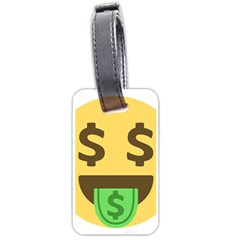 Money Face Emoji Luggage Tags (two Sides) by BestEmojis