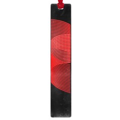 Tape Strip Red Black Amoled Wave Waves Chevron Large Book Marks by Mariart