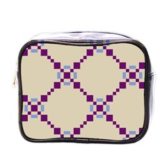Pattern Background Vector Seamless Mini Toiletries Bags