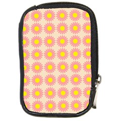 Pattern Flower Background Wallpaper Compact Camera Cases