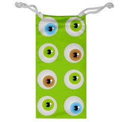 Eyes Background Structure Endless Jewelry Bag