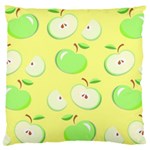 Apples Apple Pattern Vector Green Standard Flano Cushion Case (One Side)