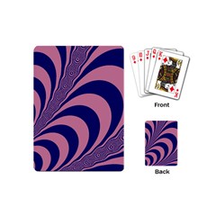 Fractals Vector Background Playing Cards (mini) 