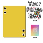 pantoneB13 Playing Cards 54 Designs Front - SpadeA