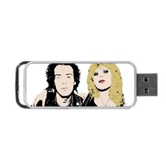 Sid And Nancy Portable Usb Flash (two Sides) by Valentinaart