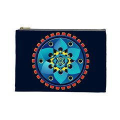 Abstract Mechanical Object Cosmetic Bag (large) 