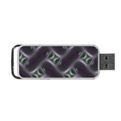 Closeup Purple Line Portable Usb Flash (one Side) by Mariart
