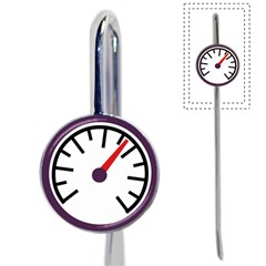 Maker Measurer Hours Time Speedometer Book Mark by Mariart