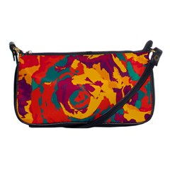 Abstract Art Shoulder Clutch Bags by ValentinaDesign