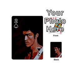 Bruce Lee Playing Cards 54 (mini)  by Valentinaart