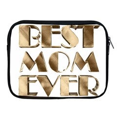 Best Mom Ever Gold Look Elegant Typography Apple Ipad 2/3/4 Zipper Cases by yoursparklingshop