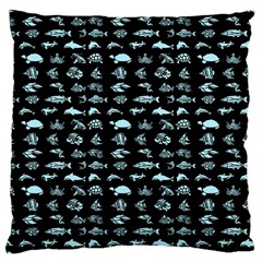 Fish Pattern Large Cushion Case (two Sides)
