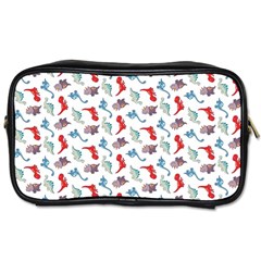 Dinosaurs Pattern Toiletries Bags 2-side by ValentinaDesign