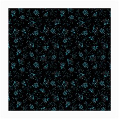 Floral Pattern Medium Glasses Cloth (2-side) by ValentinaDesign