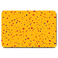 Dots Pattern Large Doormat  by ValentinaDesign