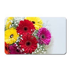 Flowers Gerbera Floral Spring Magnet (rectangular)