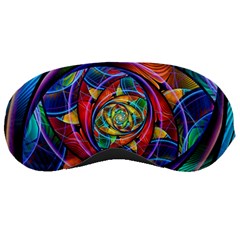 Eye Of The Rainbow Sleeping Masks by WolfepawFractals