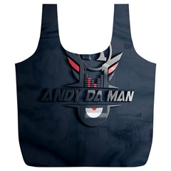 Andy Da Man 3d Dark Full Print Recycle Bags (l) 