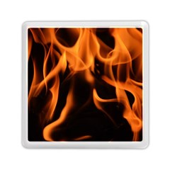 Fire Flame Heat Burn Hot Memory Card Reader (square)  by Nexatart
