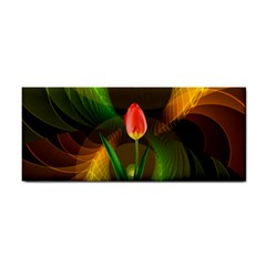 Tulip Flower Background Nebulous Cosmetic Storage Cases by Nexatart