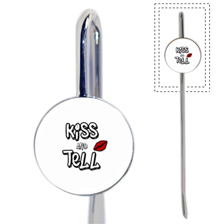 Kiss and tell Book Mark