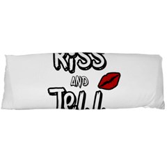 Kiss And Tell Body Pillow Case (dakimakura) by Valentinaart