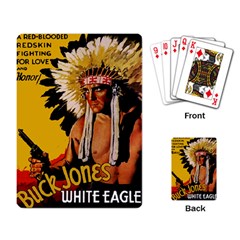 White Eagle Playing Card by Valentinaart