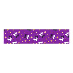Moon Kitties Purple Velvet Scrunchie by Ellador