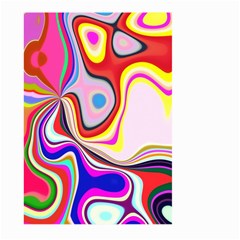 Colourful Abstract Background Design Large Garden Flag (two Sides)