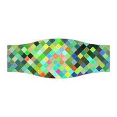 Pixel Pattern A Completely Seamless Background Design Stretchable Headband by Nexatart
