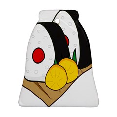 Sushi Food Japans Bell Ornament (two Sides) by Mariart