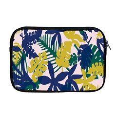 Tropics Leaf Yellow Green Blue Apple Macbook Pro 17  Zipper Case by Mariart