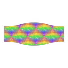 Painted Rainbow Pattern Stretchable Headband by Brini