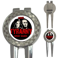 Make Tyranny Great Again 3-in-1 Golf Divots by Valentinaart
