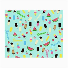 Summer Pattern Small Glasses Cloth by Valentinaart
