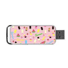 Summer Pattern Portable Usb Flash (one Side) by Valentinaart