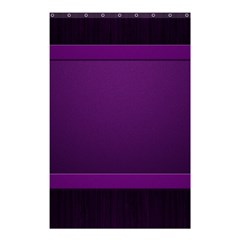 Board Purple Line Shower Curtain 48  X 72  (small)  by Mariart