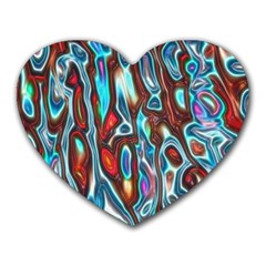 Dizzy Stone Wave Heart Mousepads by Mariart