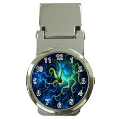 Electricsheep Mathematical Algorithm Displays Fractal Permutations Money Clip Watches by Mariart