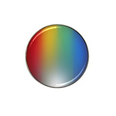 Rainbow Flag Simple Hat Clip Ball Marker (10 Pack) by Mariart