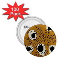 Surface Patterns Spot Polka Dots Black 1 75  Buttons (100 Pack) 