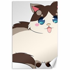Ragdoll Cat For Life Canvas 24  X 36  by Catifornia