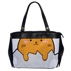 Yellow Cat Egg Office Handbags by Catifornia