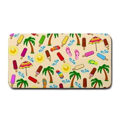 Beach Pattern Medium Bar Mats by Valentinaart