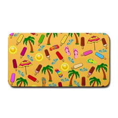 Beach Pattern Medium Bar Mats by Valentinaart