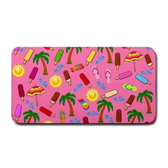 Beach Pattern Medium Bar Mats by Valentinaart