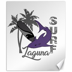 Surf - Laguna Canvas 20  X 24   by Valentinaart